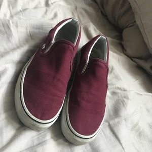 Vans slip on